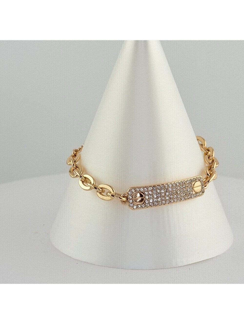 Bomb Party Single Stack Bracelet - on Yellow Gold #66